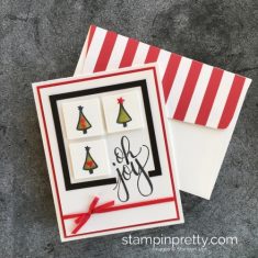 Watercolor Christmas with Old Olive Stampin’ Blends | Stampin’ Pretty