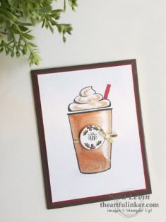 Creative Idea Shares – Coffee Cafe and Stampin’ Blends