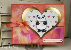 Fabulous Friday – Party Panda Valentine Card – Scraps By Sissy
