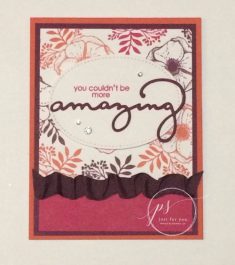Stamp with Tammy: Amazing You to finish out the week!