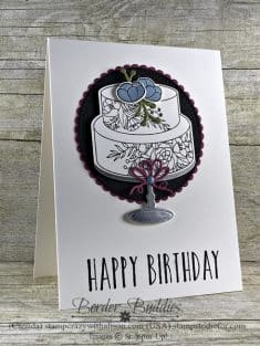 Border Buddy Saturday – Happy Birthday – Stamps To Die For