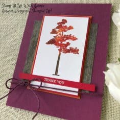 Stampin’ Up! Rooted in Nature Thank You – Stamp It Up with Jaimie