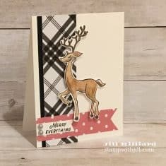 A Whimsical Reindeer – Jill’s Card Creations