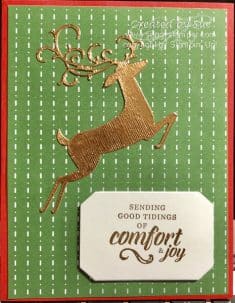 Comfort and Joy Deer