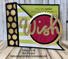 How To: Card Fold with Stampin Up’s Broadway Birthday Stamp Set – Stampin With Kjoyink