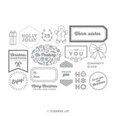 Tags & Tidings Photopolymer Stamp Set by Stampin’ Up!