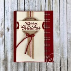 Stamp with Tammy: CARD: Farmhouse Christmas