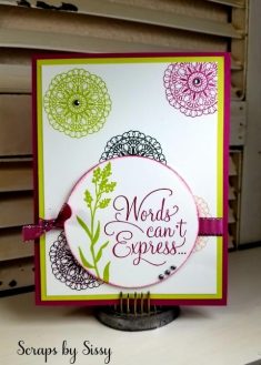 Dear Doily featuring 2017-2019 In-Colors – New Product of the Week – Scraps By Sissy