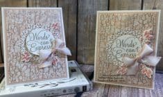 Dear Doily Meets Crackle Paint by Susan Levasseur of WOW NOLA Creations