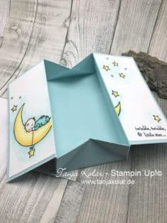 Simple Box Card open by Tanja Kolar
