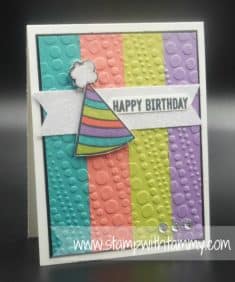 Stamp with Tammy: CARD: Birthday Cheer