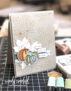 Artsy Fartsy Card feat. Stampin’ UP! Gather Together – Luvin Stampin