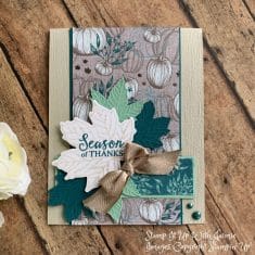 Stampin’ Up! NEW Gather Together Tutorial Video – Stamp It Up with Jaimie