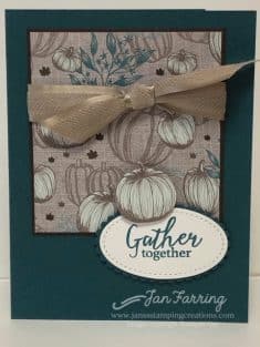 Gather Together; 2019 Stampin’ Up Holiday Bundle