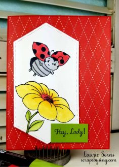 CASE-ing Tuesday #233 – Little Ladybug – Scraps By Sissy