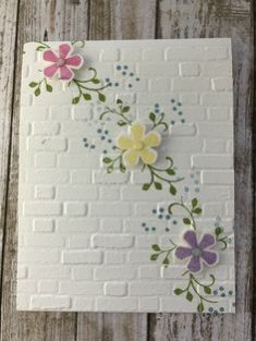 Tags in Bloom with Brick Wall EF