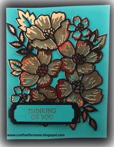 Golden Blossoms In Bloom