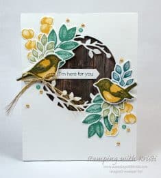 Alternate Monday Stampin’ Up! Birds and Branches – Stamping With Kristi