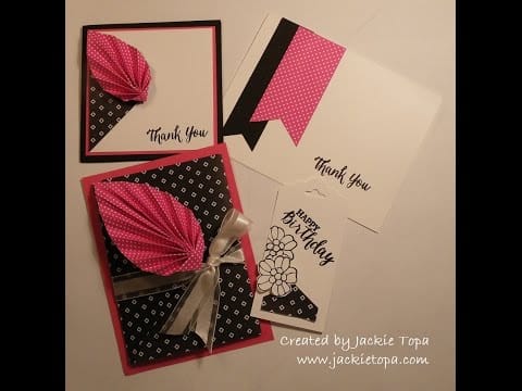 (2144) Origami Leaf Card – YouTube