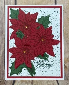 Poinsettia Petals created by Sue Erickson