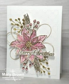 Poinsettia Petals | StamperCamper’s Corner