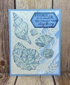 Friends Are Like Seashells created by Kay Capps
