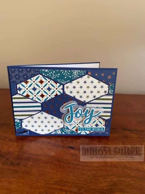 Tailored Tag Two Patchwork card!!