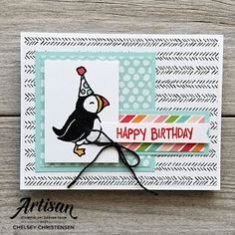 Party Puffins #15498 by Chelsey Christiensen