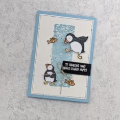 Party Puffins #15498 by staceymarsh.co.uk