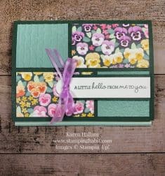 Sneak Peek of Pansy Petals