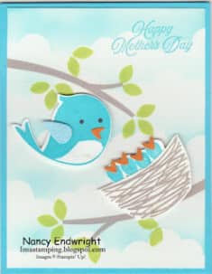 Nancy Endwright – Imastamping: Sweet Songbirds – Happy Mother’s Day