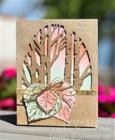 Fairless Stampin’ Flair: AUTUMN LEAVES FROM PERCHED ON A TREE