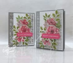 Cottage Rose Got Inky #16351 by Wendy Lee