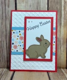 Easter Bunny created by Brenda Murphy for 2023 January – April Mini Catalog Swap