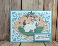 Easter Bunny created by Kay Capps for 2023 January – April Mini Catalog Swap