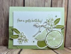 Sweet Citrus created by Bobbie Ganley for 2023 January – April Mini Catalog Swap