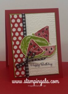 Watercolor Melon by Julie Gilson