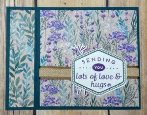 Heartfelt Hexagon created by Donna Bagwell