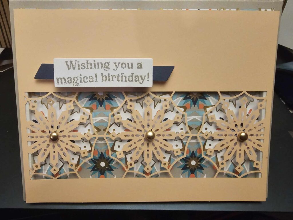 Colorful Kaleidoscope Kit Cards