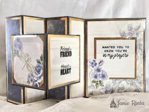 Crafter’s Castle: W-V Fancy Fold Card