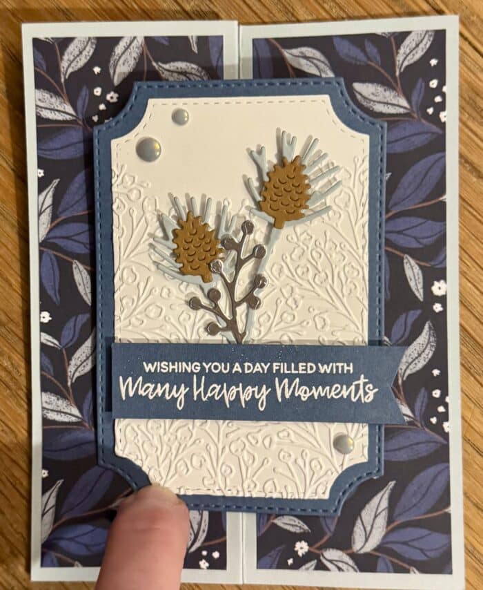 BRANCHING OUT Fun Fold by me