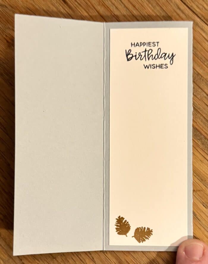 BRANCHING OUT Fun Fold by me